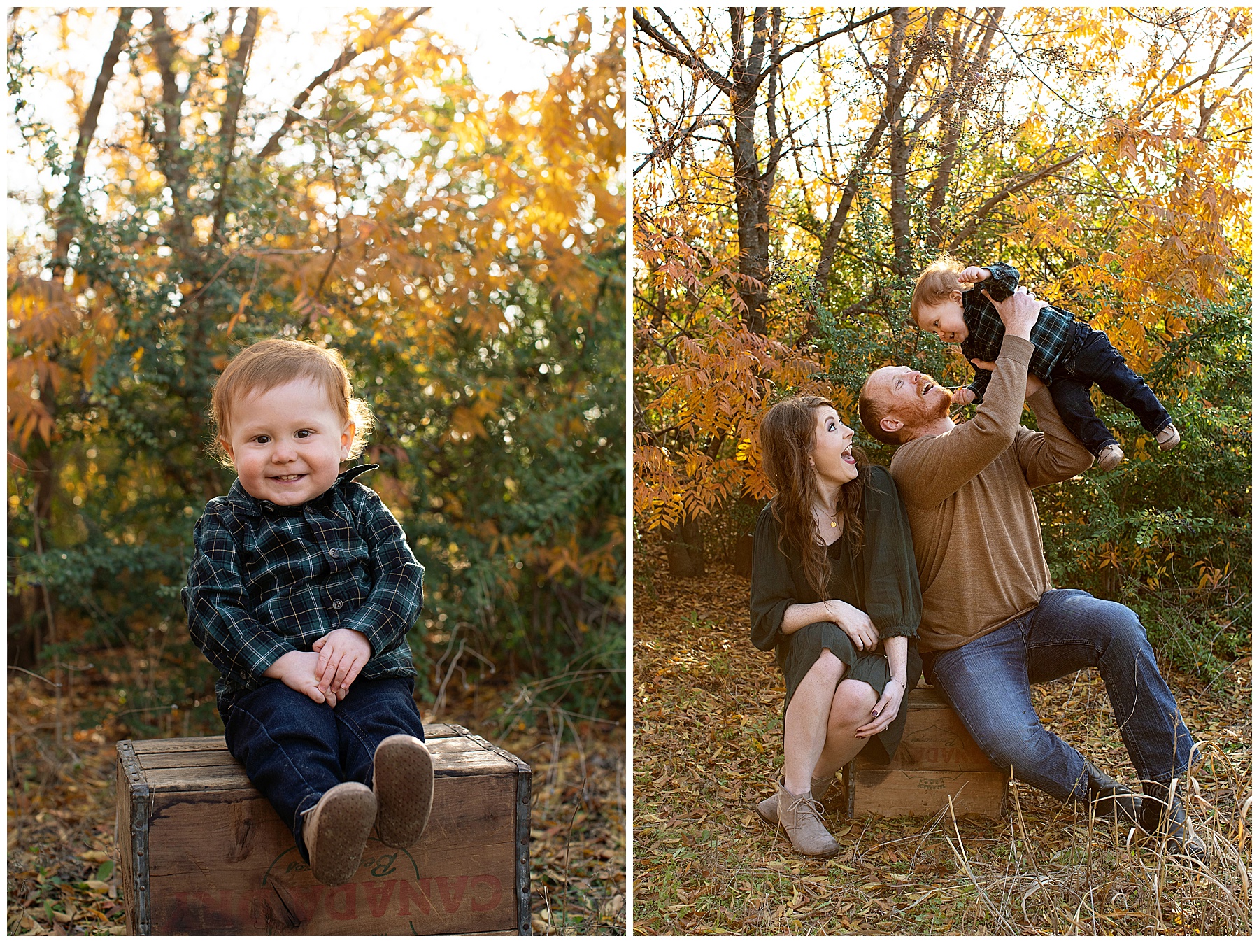 Dallas Fall Session Mom Dad and baby.jpg