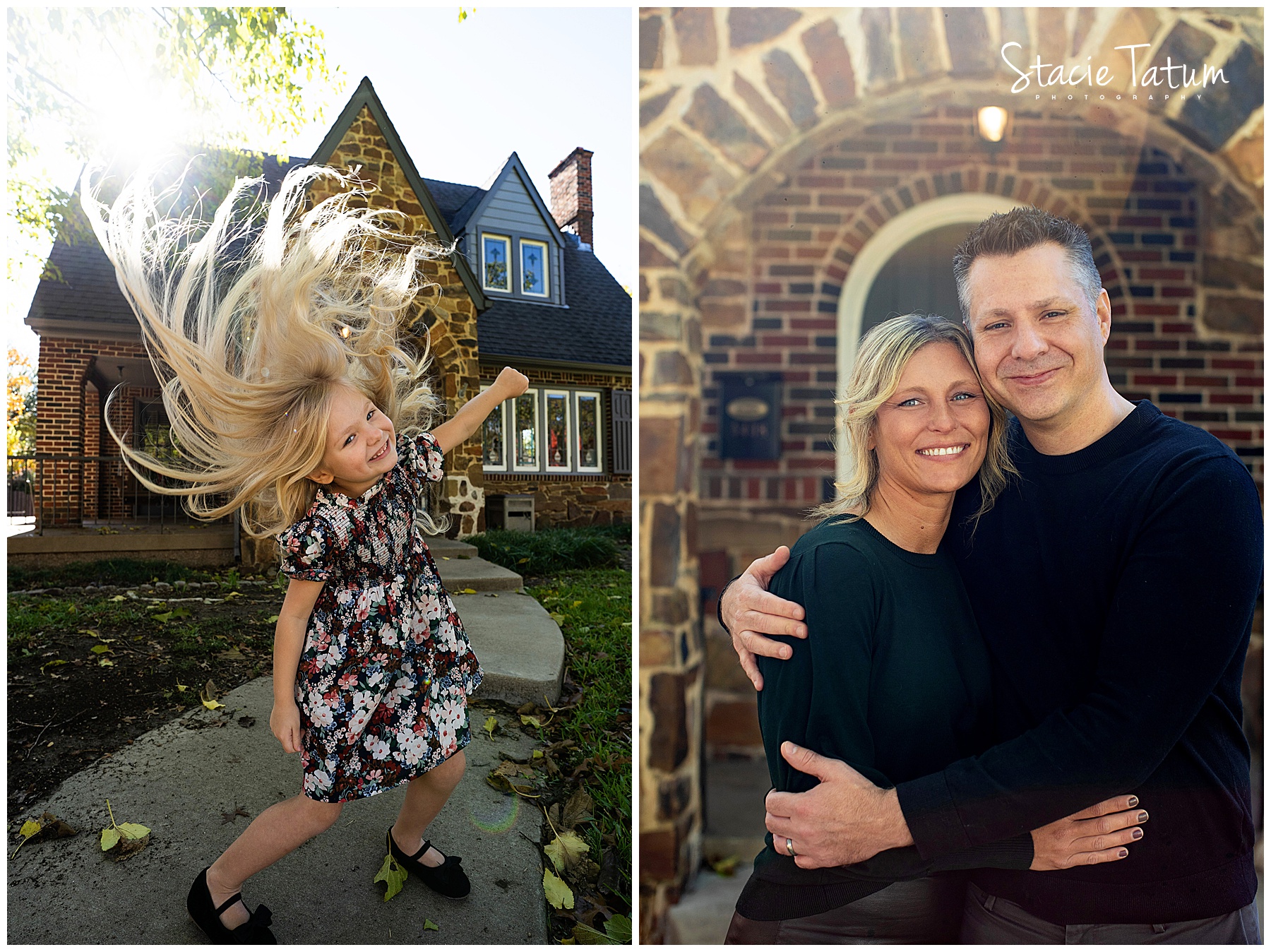 Dallas photography family session at home in front yard.jpg